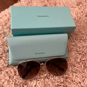 Authentic like new Tiffany sunglasses